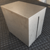 Pojemnik ze stali nierdzewnej z pokrywą – 370 × 250 × 350 mm
