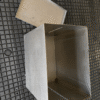 Pojemnik ze stali nierdzewnej z pokrywą – 370 × 250 × 350 mm