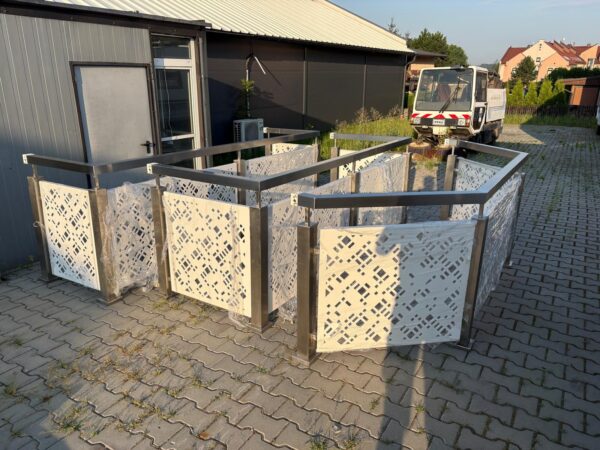 Balustrady balkonowe Stal nierdzewna Aluminium Balkon