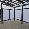 Wiata rowerowa aluminiowa 3 × 2 m