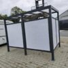 Wiata rowerowa aluminiowa 3 × 2 m