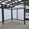 Wiata rowerowa aluminiowa 3 × 2 m