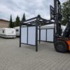 Wiata rowerowa aluminiowa 3 × 2 m
