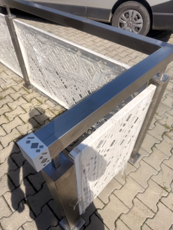 Balustrady balkonowe Stal nierdzewna Aluminium Balkon