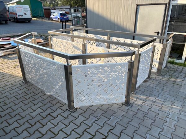 Balustrady balkonowe Stal nierdzewna Aluminium Balkon