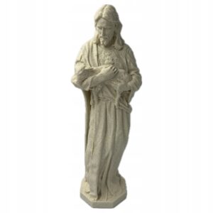 Figurka Jezusa Chrystusa – Imitacja Brązu Marmuru 28 cm