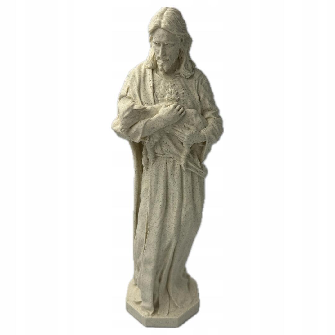 Figurka Jezusa Chrystusa – Imitacja Brązu Marmuru 28 cm